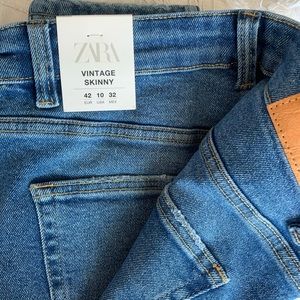 Zara high rise skinny jeans